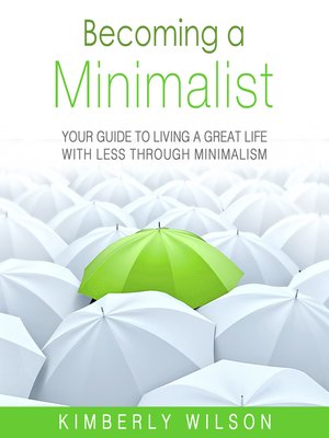 cover image of Becoming a Minimalist